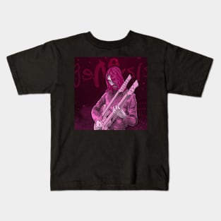 Double guitar // Genesis - Mike Rutherford Kids T-Shirt